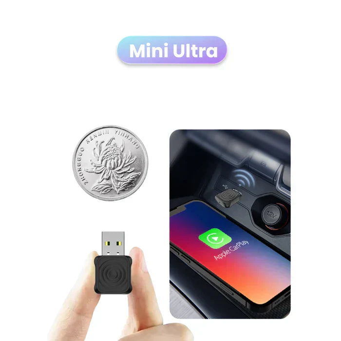 Carlinkit Mini Ultra: Adaptor CarPlay Wireless și Android Auto ...